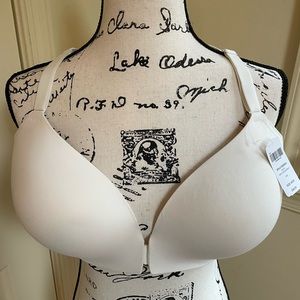 Soma Enbliss front close racerback ivory bra, size 40DD, NWT